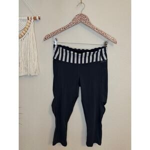 Lululemon Water Bound Crop Leggings sz 6